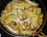 白菜といわし缶でアヒージョ風作り方5写真