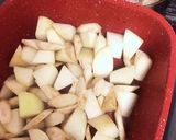 根菜☆豚バラとごぼう大根となすの煮物作り方3写真
