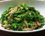 春のたっぷり菜の花パスタです。作り方3写真