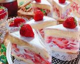 韓国カフェ風♡いちごケーキ作り方4写真