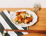 ごま油香る♫人参とジャガイモの肉巻き♡作り方10写真