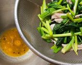 ＊ほうれん草と豚肉のごまポンサラダ＊作り方2写真
