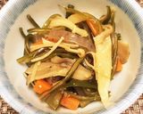 乾燥茎わかめときのこの煮物作り方8写真
