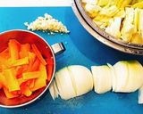 豚バラとキャベツのうま塩炒め作り方1写真