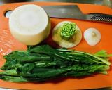 カブの肉詰め丸々コンソメ煮作り方1写真