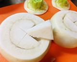 カブの肉詰め丸々コンソメ煮作り方2写真