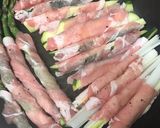肉巻き☆アスパラ/ズッキーニ/長ネギ作り方9写真