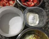 アメリカおやつ☆フレッシュいちごのケーキ作り方1写真