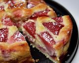 アメリカおやつ☆フレッシュいちごのケーキ作り方5写真