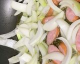 ぶちうまい焼きそばでナポリタン焼きそば作り方5写真