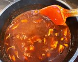 お店の味！超簡単煮込みハンバーグ♡作り方7写真