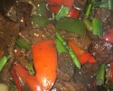 牛肉とピーマンの炒め物　中華作り方5写真