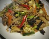 オイスターソースの野菜炒め(*≧∀≦*)作り方3写真
