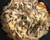 舞茸と鶏肉の玄米炊き込みご飯♪作り方5写真