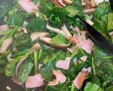 ほうれん草&ベーコン和風パスタ作り方5写真