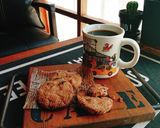 おうちカフェ★レーズンとナッツのクッキー作り方10写真