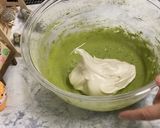 抹茶のフォンダンショコラシフォンケーキ作り方3写真