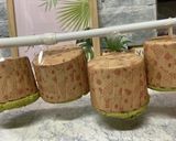 抹茶のフォンダンショコラシフォンケーキ作り方5写真