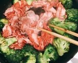 牛肉とブロッコリーのチーズ炒め作り方3写真