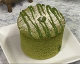 抹茶のフォンダンショコラシフォンケーキ作り方9写真