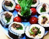 焼肉のり巻き作り方9写真