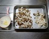 しめじとエリンギのリゾット作り方1写真