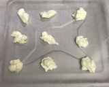 トースターde生クリーム♪ラングドシャ作り方3写真