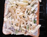 冷凍作りおきトースト★じゃこねぎチーズ作り方5写真