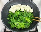 春、炒めました♪菜の花の彩りチャンプルー作り方6写真