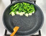 春、炒めました♪菜の花の彩りチャンプルー作り方7写真