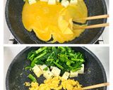 春、炒めました♪菜の花の彩りチャンプルー作り方8写真