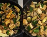 豚バラ肉と茄子と厚揚げのもみじポン酢炒め作り方7写真