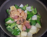 ピーマンと玉ねぎの焼鳥缶炒め作り方9写真