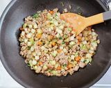 冷蔵庫の残り野菜でガパオライス!森之翼作り方6写真