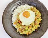 冷蔵庫の残り野菜でガパオライス!森之翼作り方8写真