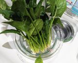 ほうれん草とアスパラのシーザーサラダ♪作り方1写真