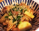長芋と鳥もも肉の甘辛炒め作り方6写真