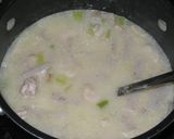 鶏と根野菜のごま味噌汁作り方4写真