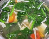 簡単 さっぱりお豆腐と鶏肉のスープ作り方3写真