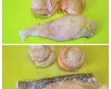 タラとホタテのガーリックバタームニエル作り方2写真