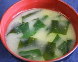 小松菜の味噌汁作り方3写真