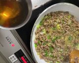 豚ひき肉そぼろ、ニラ入り餃子味。作り方9写真
