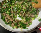 豚ひき肉そぼろ、ニラ入り餃子味。作り方12写真