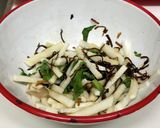 大根と大葉のシャキシャキサラダ作り方6写真