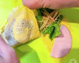 オムそばパタパタサンド作り方4写真