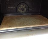 オーブンで★返しなしの冷凍食パン両面焼き作り方3写真