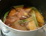 お肉がホロリ！大根とスペアリブのキムチ煮作り方3写真