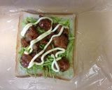冷凍作りおき☆焼き鳥キャベチーズトースト作り方6写真
