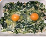 サバ缶とほうれん草のチーズグラタン作り方7写真