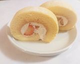 ふんわり春を運ぶいちごのロールケーキ作り方21写真